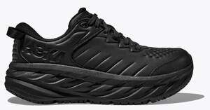 Hoka Bondi SR Wide Women's  Running Shoes Sneakers Triple Black Size 8D